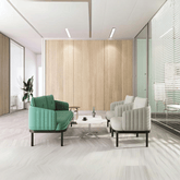 Sheep Two Seater Fabric Office Lounge Sofa - Gavisco Office Furniture